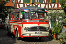 Nostalgiebus in der Kurpfalz